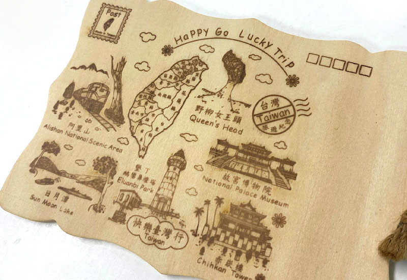 木製明信片(3款可選)